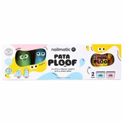 Hot Duo de pâtes à modeler lavantes Pataploof et 2 moules | Enfant Soins Du Corps|Soins Du Corps