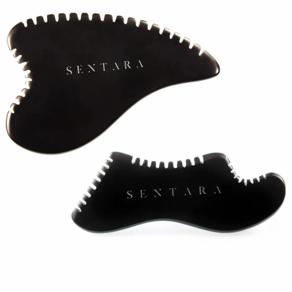 Femme Sentara Accessoires|Outils De Massage*Duo Gua Sha corps et visage Peau d'ange