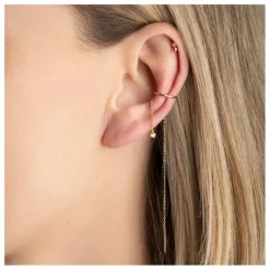 Hot April Please Earcuff Mael | Champagne