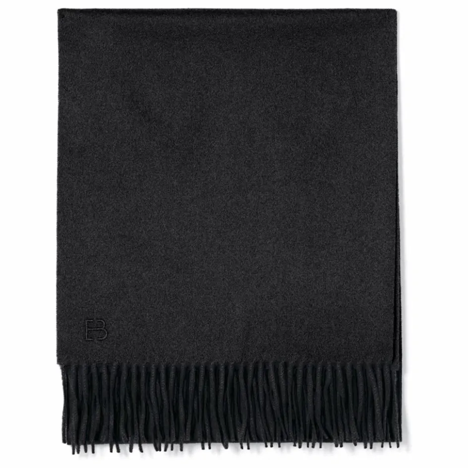 Bompard Echarpe Classique EB Cachemire | Gris charbon