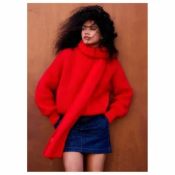 Surprise Paris Echarpe Donna Super Kid Mohair ||Femme Écharpes, Foulards