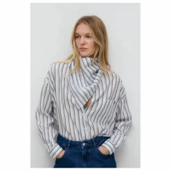 Clearance the new society Echarpe Estela Carreaux | Bleu