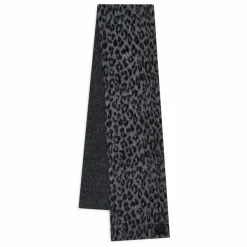 Hot Anine Bing Echarpe Hannah Léopard Alpaga | Gris