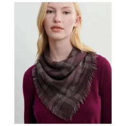 Bompard Echarpe Mini Carré Tartan Cachemire ||Femme Écharpes, Foulards