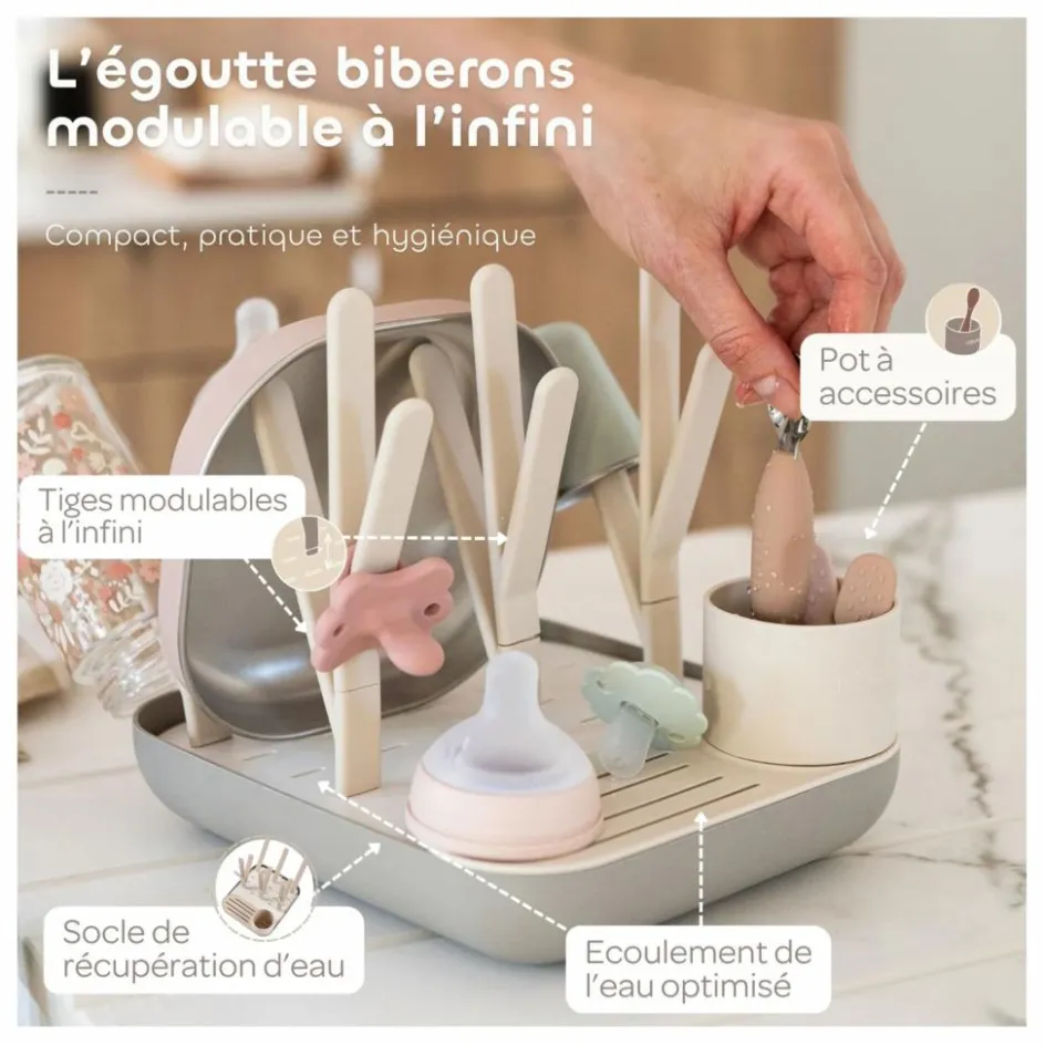 Sale Béaba Egoutte biberons | Argile