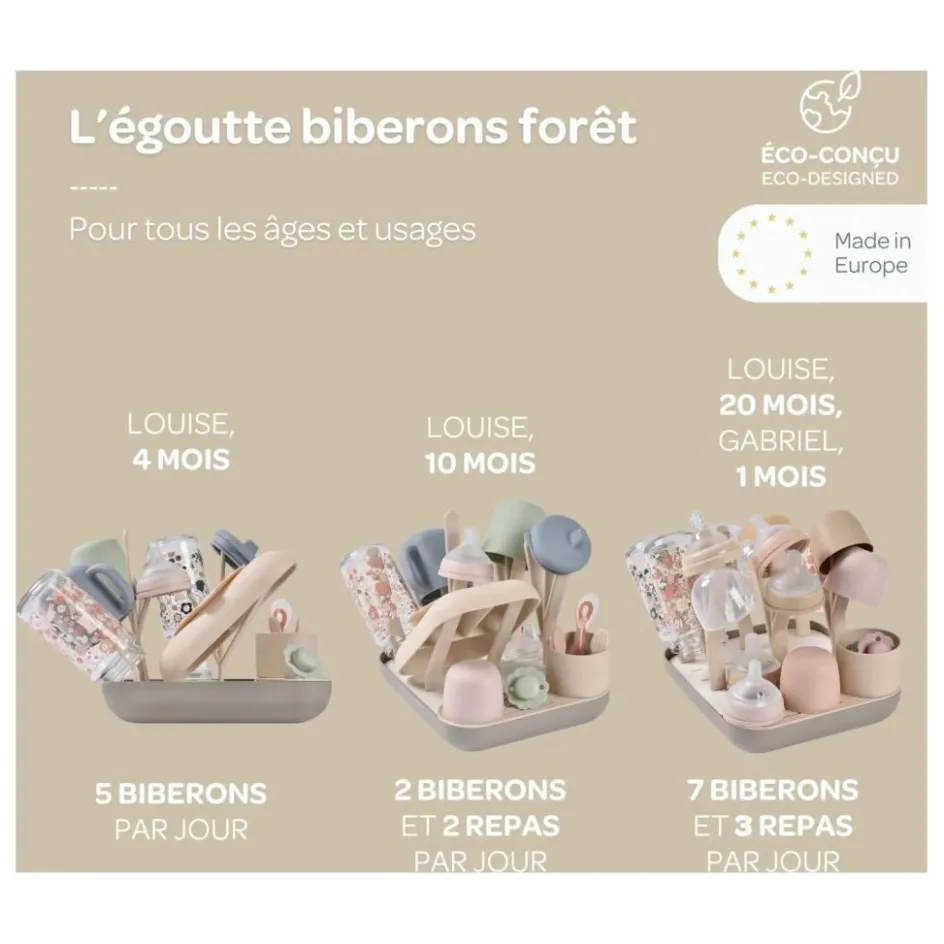Sale Béaba Egoutte biberons | Argile