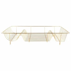 Clearance Present Time Egouttoir à vaisselle Linea | Doré