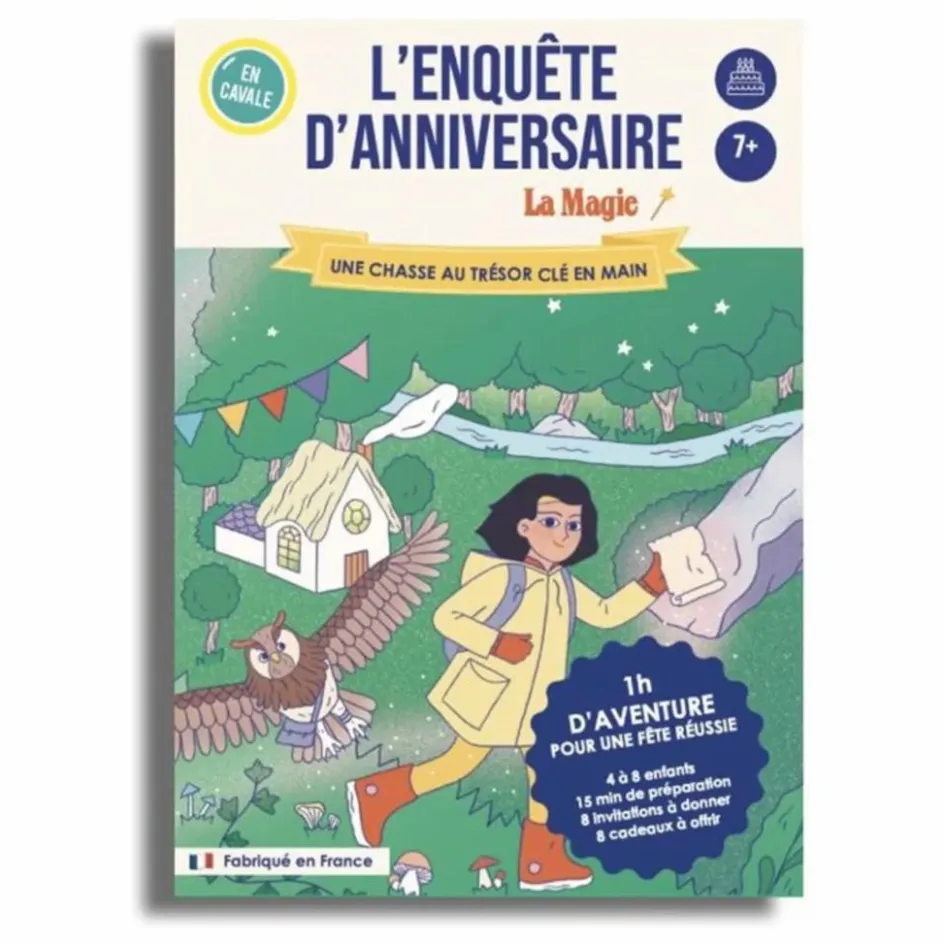 En Cavale Jeux De Société|Jeux Éducatifs*Enquête d'anniversaire - La magie