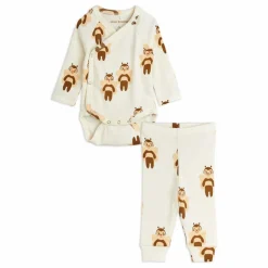 Mini Rodini Bodies, Combinaisons|Combinaisons Et Bodies*Ensemble Body et Legging Bees Coton Bio |