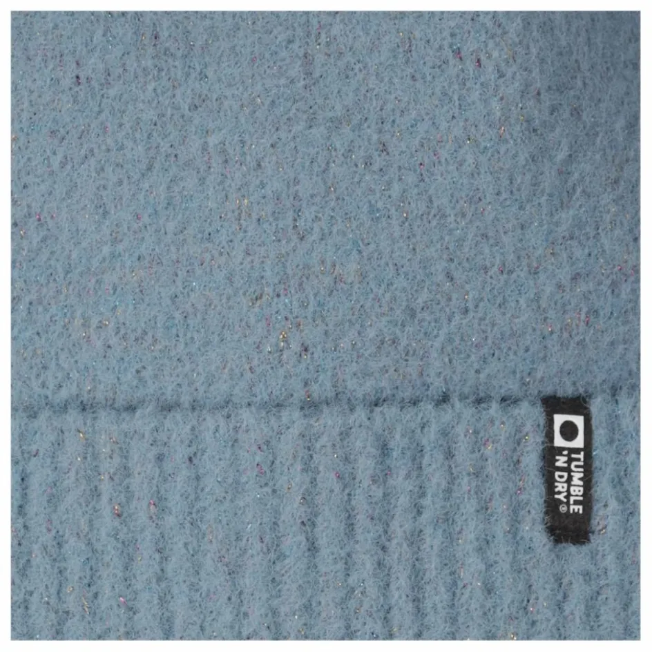 Tumble N'Dry Ensemble Bonnet & Echarpe | Bleu Acier