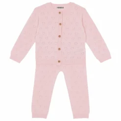 Online Bonton Ensemble Cardigan et Legging Marianne | Rose poudré