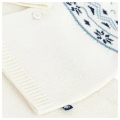 Clearance Petit Bateau Ensemble Cardigan et Pantalon Laine | Ecru