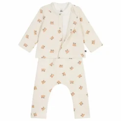 Petit Bateau Ensemble Cardigan Pantalon et Body Pandas || Bodies, Combinaisons|Bodies, Combinaisons