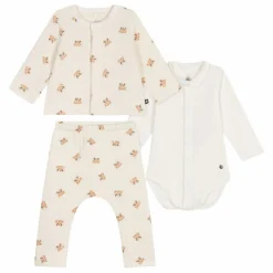 Petit Bateau Ensemble Cardigan Pantalon et Body Pandas || Bodies, Combinaisons|Bodies, Combinaisons