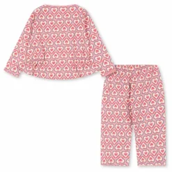 Enfant Konges Sløjd Robes, Combinaisons*Ensemble Chemisier et Pantalon Coeurs Coton Bio |