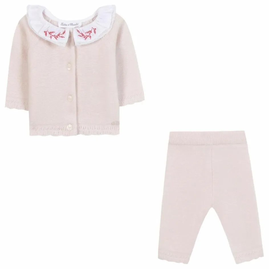 Tartine et Chocolat Bodies, Combinaisons|Combinaisons Et Bodies*Ensemble Gilet et Pantalon Laine |