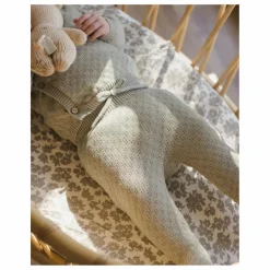 Quincy Mae Ensemble Gilet Pantalon et Béguin Maille Coton Bio || Bodies, Combinaisons|Combinaisons Et Bodies