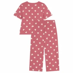 Online Petit Bateau Ensemble Pyjama Cœurs - Collection Femme | Rose