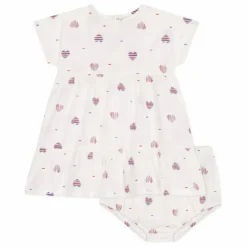 Petit Bateau Combinaisons Et Bodies|Bodies, Combinaisons*Ensemble Robe et Bloomer Barka Coton Bio |