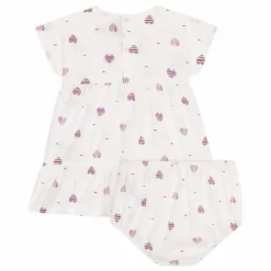 Petit Bateau Combinaisons Et Bodies|Bodies, Combinaisons*Ensemble Robe et Bloomer Barka Coton Bio |