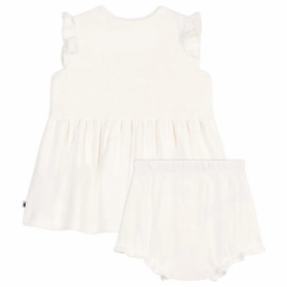 Petit Bateau Ensemble Robe et Bloomer Baobab Coton Bio || Combinaisons Et Bodies|Bodies, Combinaisons