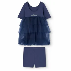 Outlet Ensemble Robe et Cycliste Peacock | Enfant Combinaisons Et Bodies|Bodies, Combinaisons