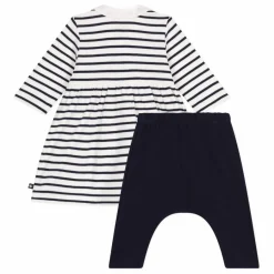 Petit Bateau Ensemble Robe et Legging Rayures || Combinaisons Et Bodies|Bodies, Combinaisons