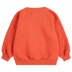 Bobo Choses Ensemble Sweat et Jogger Thanks Coton Bio | Orange
