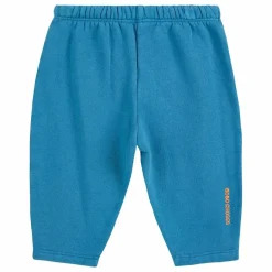 Bobo Choses Ensemble Sweat et Jogger Thanks Coton Bio | Orange