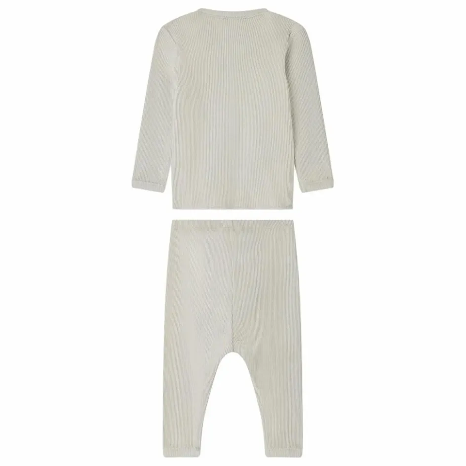 Clearance Bonpoint Ensemble Timi Côtelé | Bleu Vert