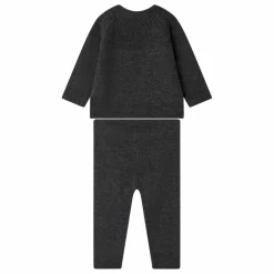 Bonpoint Ensemble Top et Legging Jina Laine | Gris anthracite