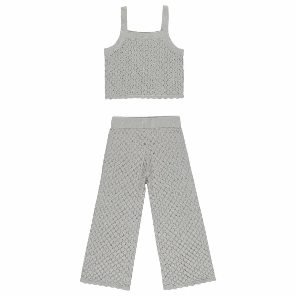 Enfant Rylee + Cru Robes, Combinaisons*Ensemble Top et Pantalon Pointelle |