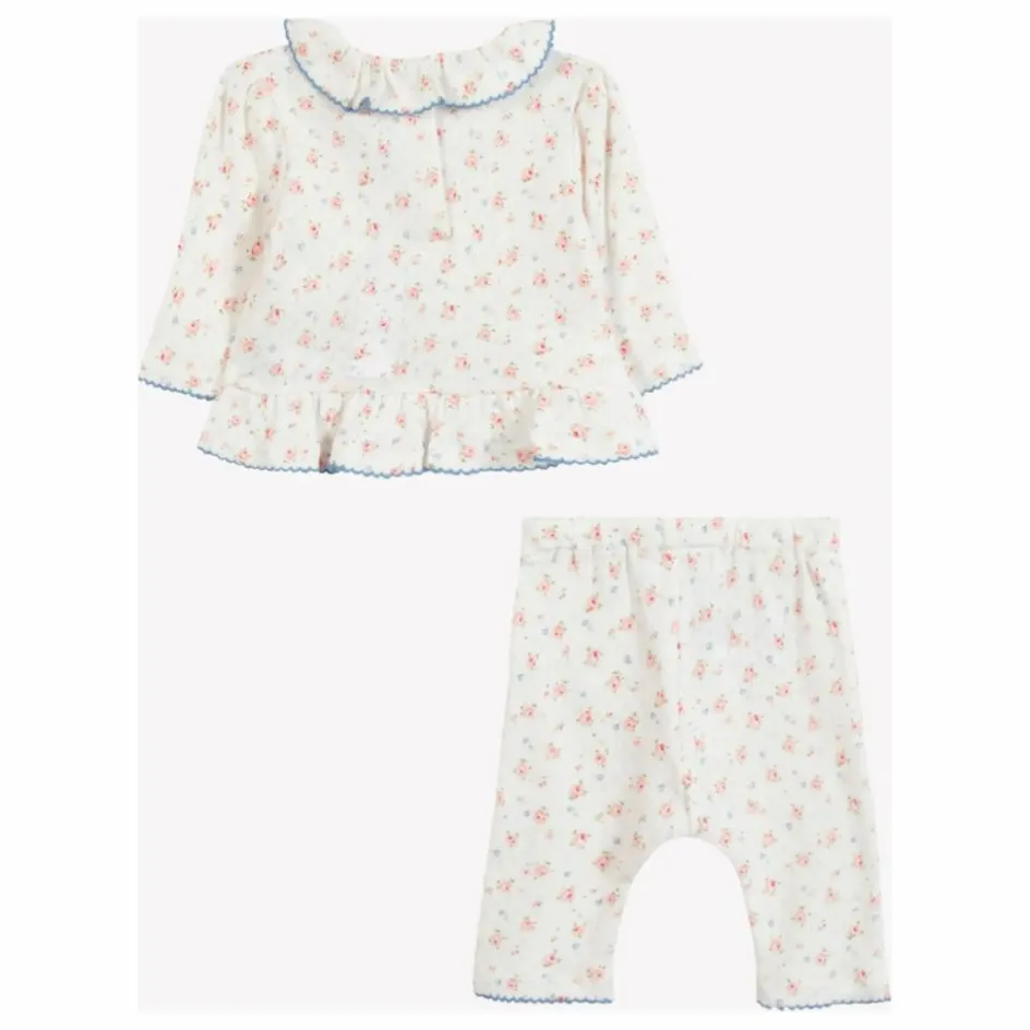 Tartine et Chocolat Bodies, Combinaisons|Combinaisons Et Bodies*Ensemble T-shirt et Legging Fleuri |