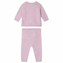 Bonpoint Bodies, Combinaisons|Combinaisons Et Bodies*Ensemble T-shirt et Legging Loana Maille Coton Bio | Lilas