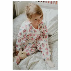 Enfant Konges Sløjd Robes, Combinaisons|Bodies, Combinaisons*Ensemble T-shirt et Pantalon Gio Fleuri Coton Bio |