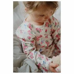 Enfant Konges Sløjd Robes, Combinaisons|Bodies, Combinaisons*Ensemble T-shirt et Pantalon Gio Fleuri Coton Bio |
