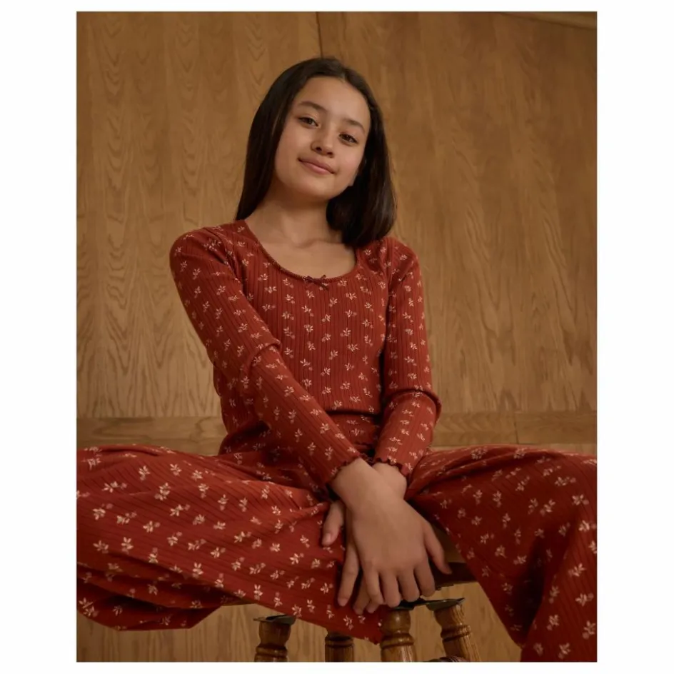 Rylee + Cru Ensemble T-shirt et Pantalon Côtelé Ditsy ||Enfant Robes, Combinaisons|Robes, Combinaisons
