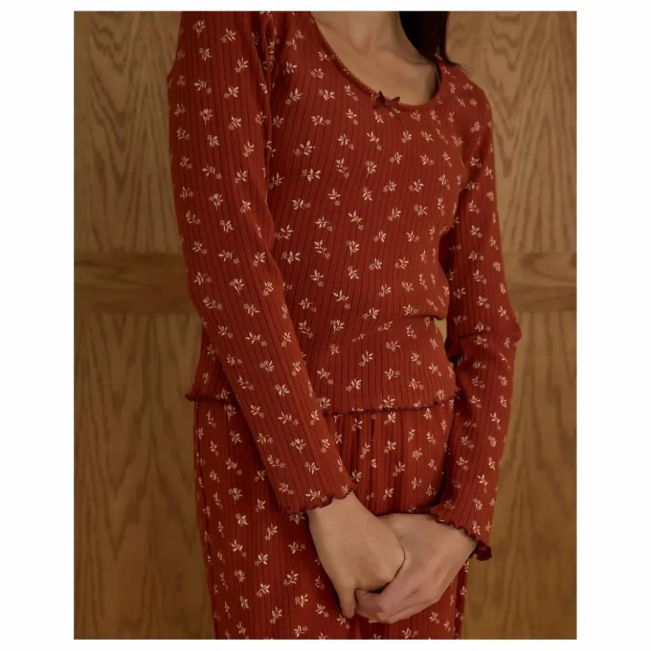 Rylee + Cru Ensemble T-shirt et Pantalon Côtelé Ditsy ||Enfant Robes, Combinaisons|Robes, Combinaisons