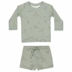 Enfant Quincy Mae Maillots De Bain|Maillots De Bain*Ensemble T-shirt et Short Rashguard Finn |