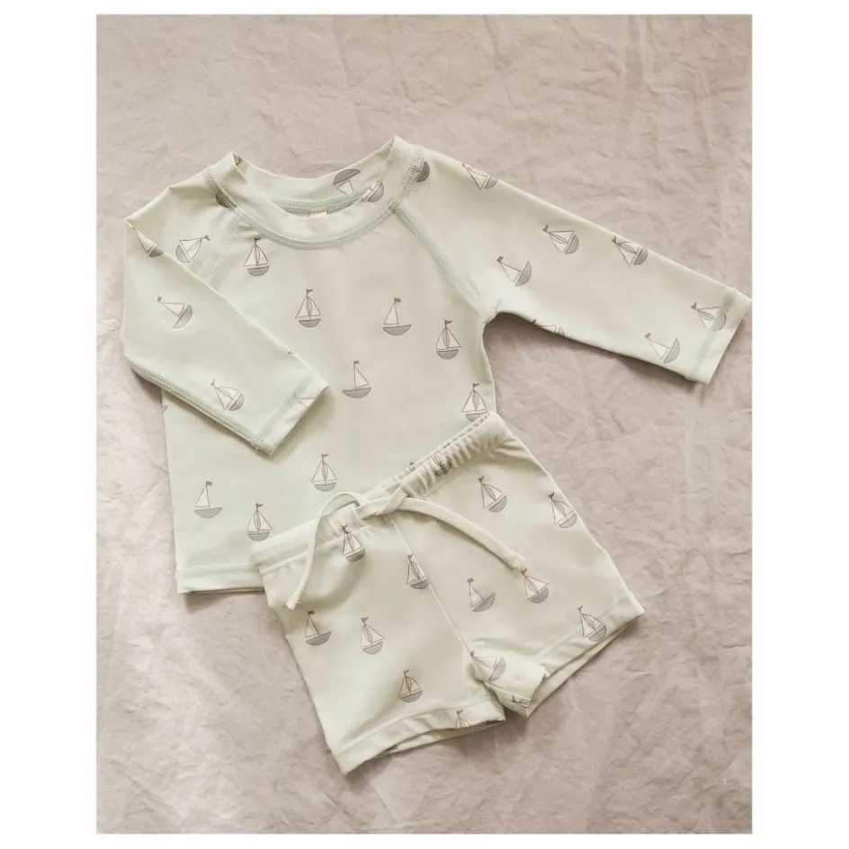 Hot Ensemble T-shirt et Short Rashguard Finn | Enfant Maillots De Bain|Maillots De Bain