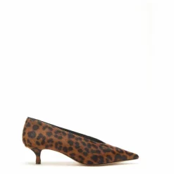 Femme Le Monde Beryl Chaussures À Talons*Escarpins Babouche Léopard Poils de Veau |