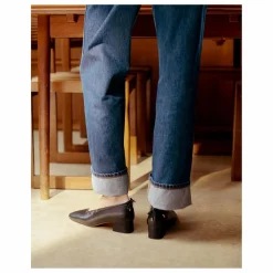 Socque Paris Escarpins Moune ||Femme Chaussures À Talons