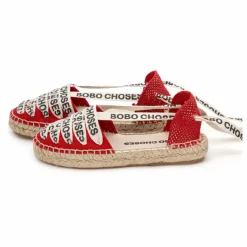 Best Bobo Choses Espadrilles Coton Bio | Rouge