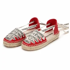 Best Bobo Choses Espadrilles Coton Bio | Rouge