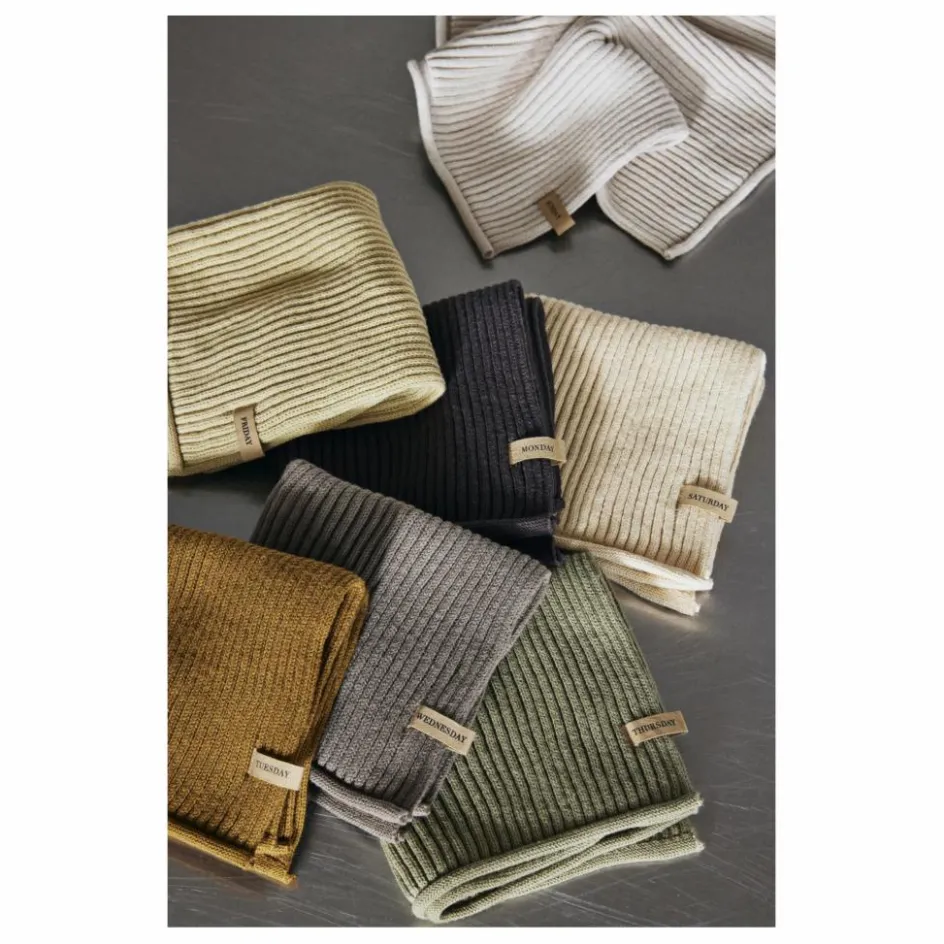 Ferm Living Linge De Bain*Essuie-mains jours de la semaine - Set de 7