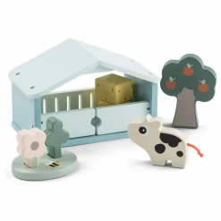 Done by deer Etable en bois Dotti || Figurines