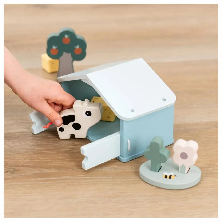 Done by deer Etable en bois Dotti || Figurines
