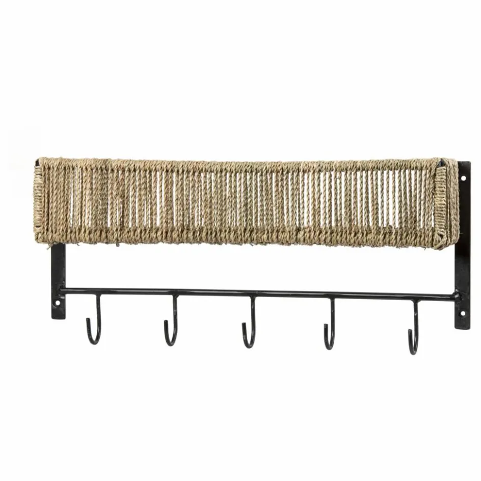 Online Etagère en métal et feuille de palmier | Meubles De Rangement