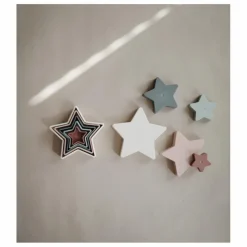 Mushie Jouets D'Éveil|Jouets D'Éveil*Etoiles à empiler