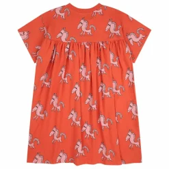 Enfant Bobo Choses Robes, Combinaisons*Exclusivité x Smallable - Robe Coton Bio Cheval Blanc |